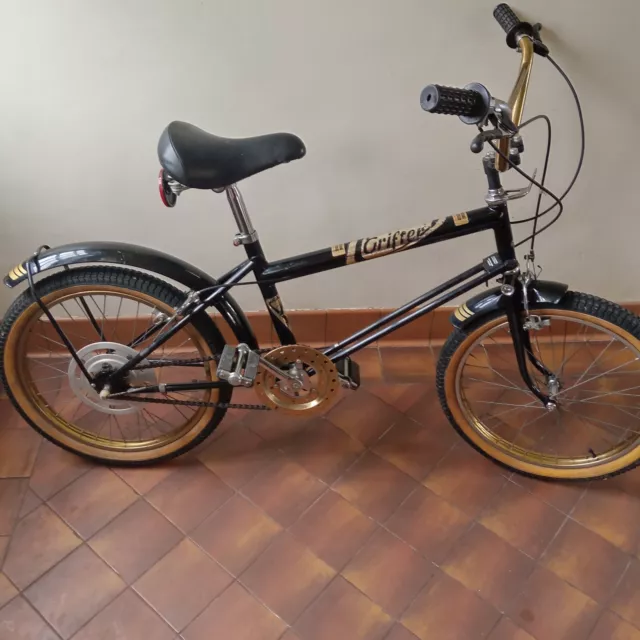 Raleigh Super Grifter Mk2. Gold and black. Retro. Old school.