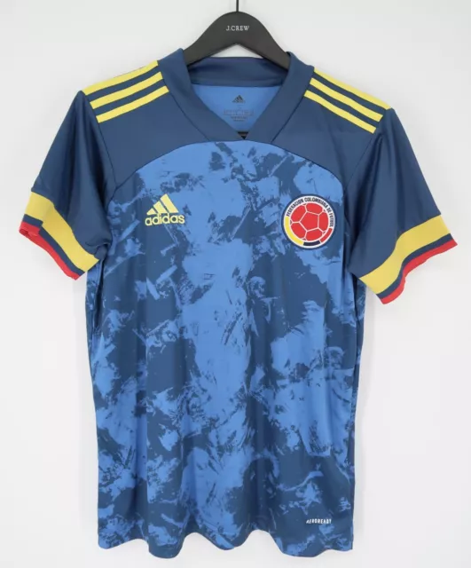 Adidas 2020-2021 Colombia Away Jersey FI5295 Men's Size Small Soccer Jersey