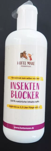 Bremsenblocker Konzentrat Fliegenspray Bremsen Mücken Insekten Hotte Maxe 5,5Lit