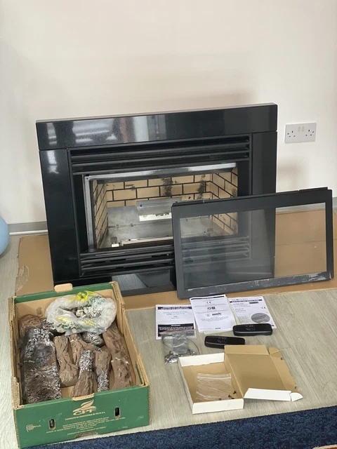 VALOR ALLURE GAS fire Model 762 With Remote Black Excellent Condition  £245.00 - PicClick UK