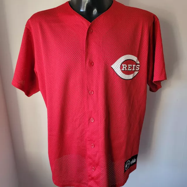Reds Cincinnati #30 Griffey L Baseball Majestic shirt jersey  collection