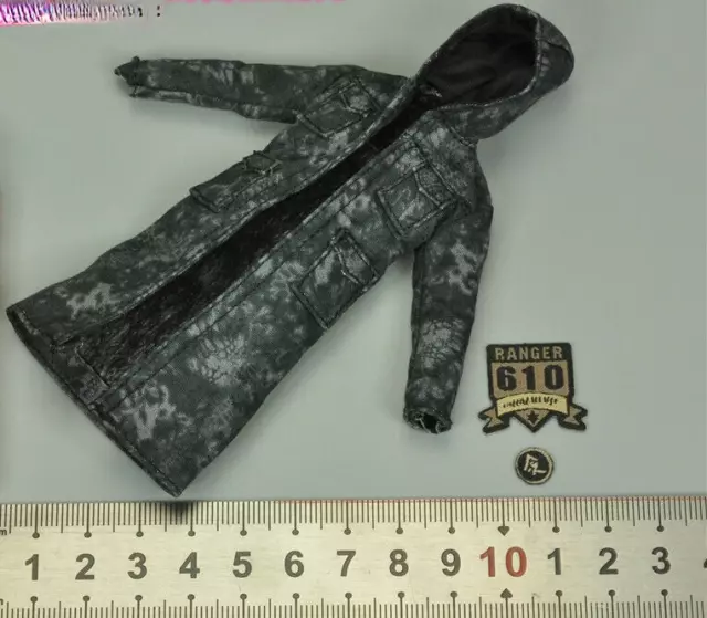 1/12 Scale Wire Camouflage Coat Model for 6" SHF mezco Action Figure Doll