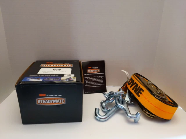 Kinedyne Steadymate Auto Universal Cluster Hook Ratchet Tie-Down 15360