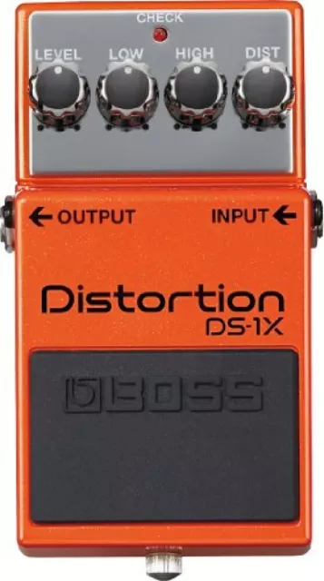 BOSS Distortion DS-1X Orange guitar Audio equipment effect Vintage style