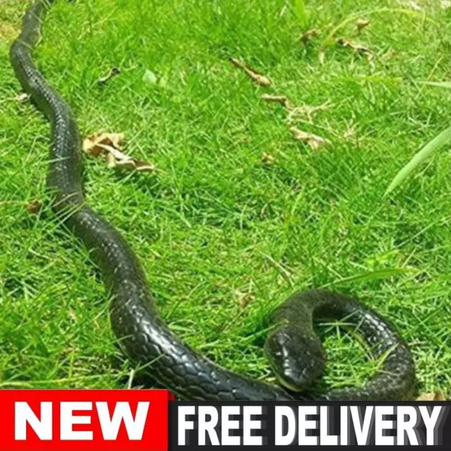 Fake Realistic Snake Lifelike Real Scary Rubber Trick Toy Prank Party Joke Gifts