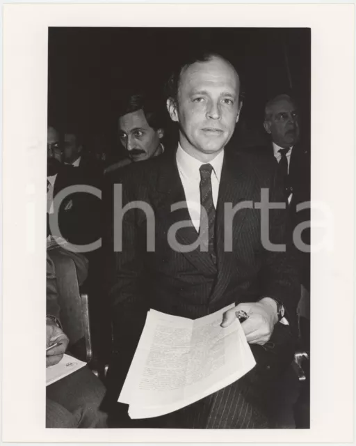 1985 ca MILANO Carlo RADICE FOSSATI Ritratto - Foto 20x25 cm (9)