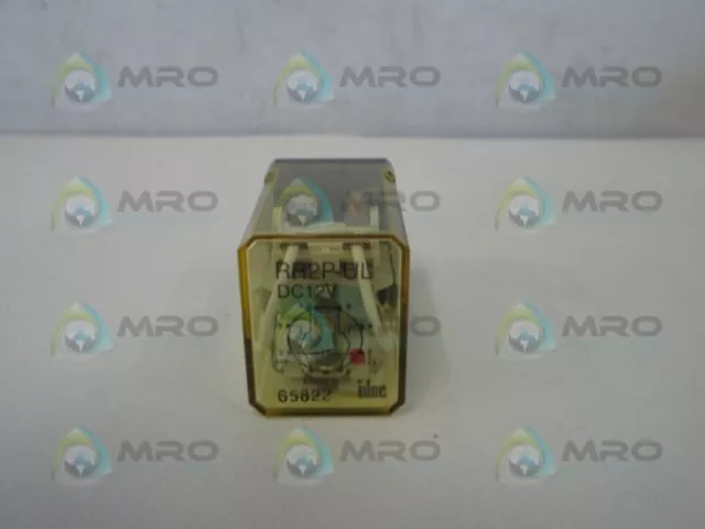 Idec Rr2P-Ul Relay 12Vdc * New No Box *