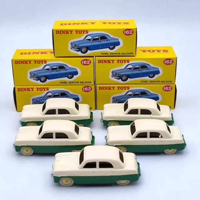 Lot Of 5Pcs DeAgostini 1:43 Dinky toys 162 Ford Zephyr Saloon Diecast Models Car