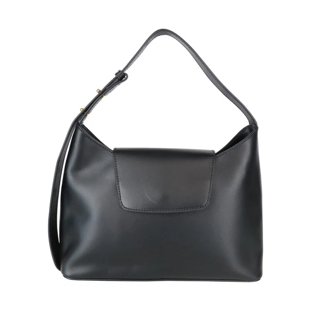 Elleme Bolso de Asas Mujer Negro Bolso de Mano Cuero
