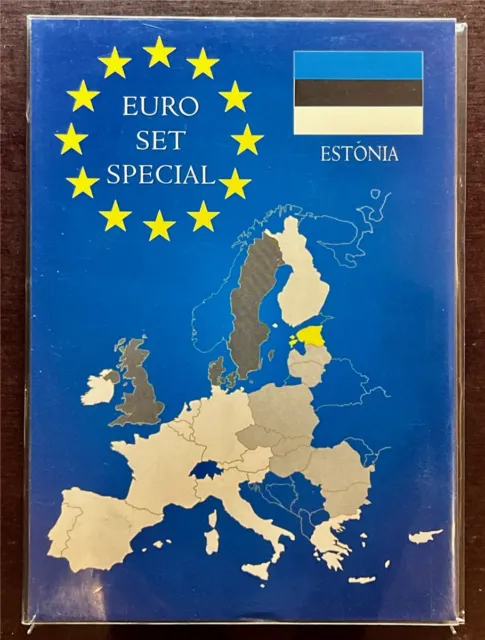 KMS - Estland 2011 - KMS-Satz - im Folder ("EURO-Set Special")