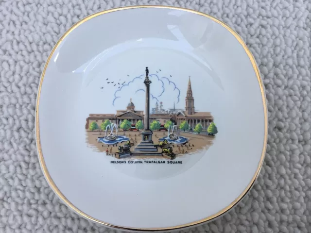 Weatherby Hanley England Royal Falcon Ware  Nelsons Column Collector Plate