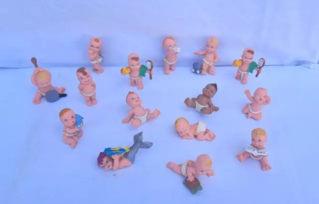 Beau Lot De 15 Anciennes Figurines Magic  Babies Annees 90