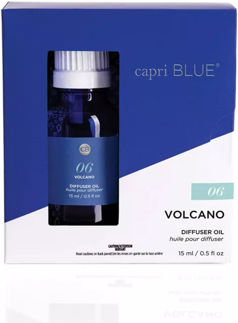 Blue Volcano Diffuser Oil Capri Blue Anthropologie 4oz Jar