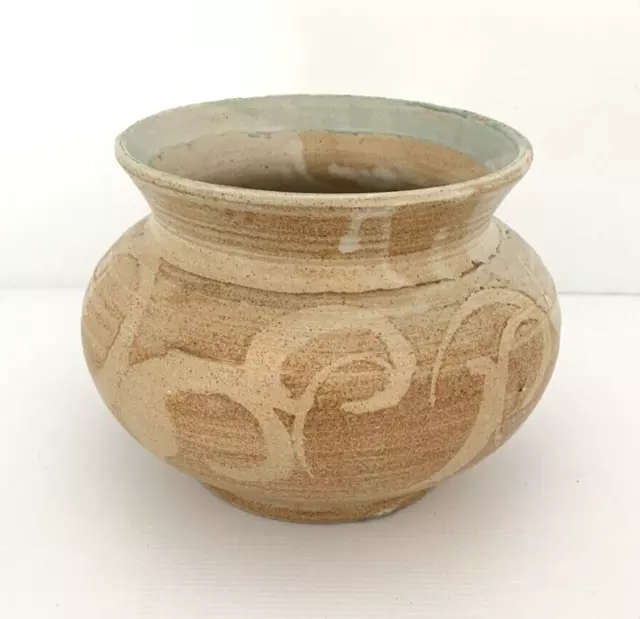 Andrew Robbins Vase Pot Dubbo Studio Australian Pottery Stoneware Vintage