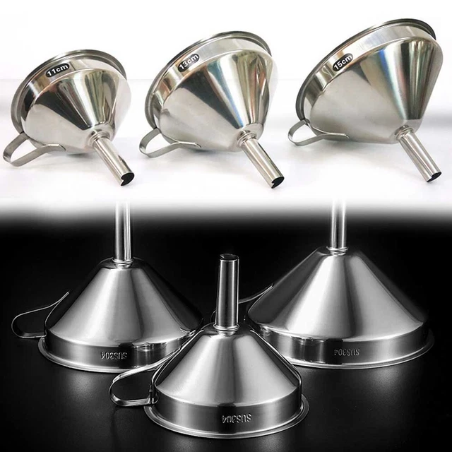 Imbuto Cucina Imbuto Set Imbuto Olio Argento Versata Strumento Versamento Vino Con Manico