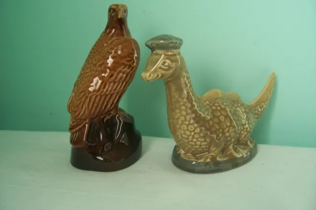 Beswick Loch Ness Monster and Eagle Beneagles Scotch Whisky 1969