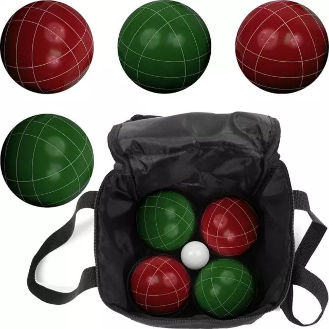 Regulation Bocce Ball Set Lawn Game Carrying Case Damage-Resistant High-Quality