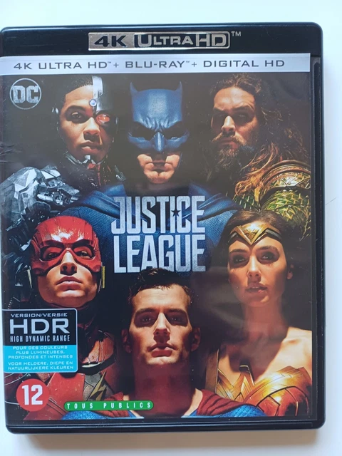 Blu-Ray 4 K Justice League 4K Ultra Hd - Dc