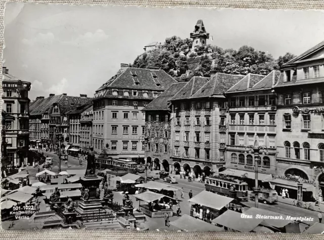 AK - Postkarte - Graz - Hauptplatz - Steiermark - 1959