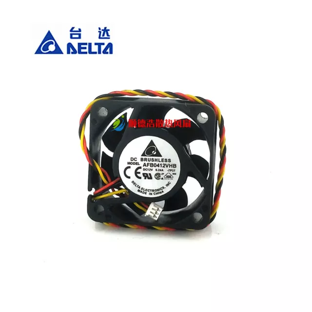 Delta AFB0412VHB 4015 12V 0.24A double ball high air volume fan 4CM 2/3/4 line