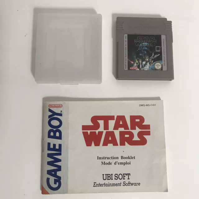 Jeu Nintendo Gameboy Game Boy Star Wars Un Nouvel Espoir + Notice