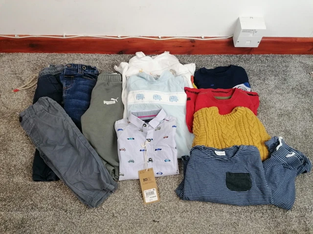 Next Baby Boy Clothes Bundle Age 9-12 Months 12 Items