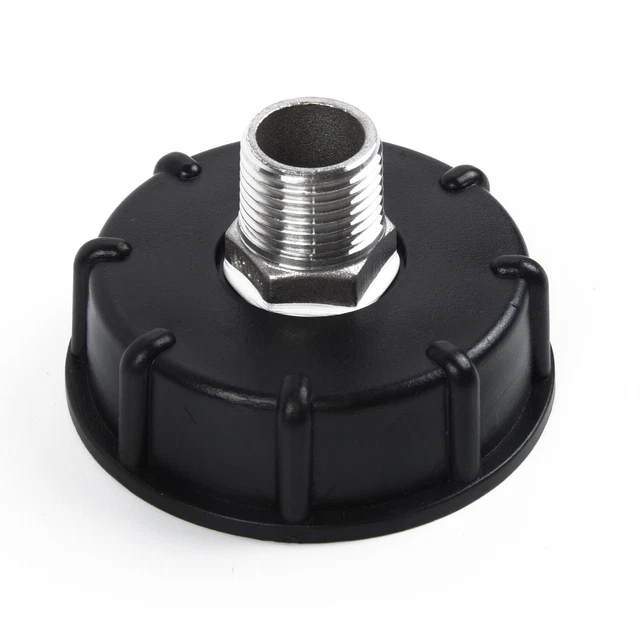 Rubinetto Per Serbatoio Da 1000 Litri Con Adattatore Per Tubo Flessibile Attacco Rubinetto Ibc S60x6 90693573