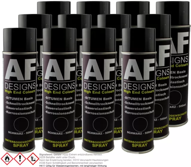 Protezione Pavimento Spray Nero Bitume 12x Sigillante Car Bra