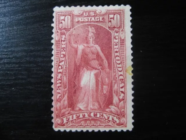 UNITED STATES Sc. #PR107 scarce mint no gum Newspaper stamp! SCV $875.00
