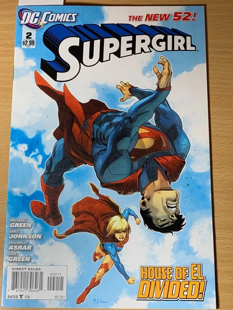 DC Comics Supergirl #2 December 2011 House Of El Divided Michael Green VGC
