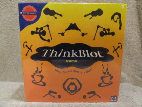 THINKBLOT FROM THE Inventor Of Pictionary By Mattel Games New & Factory ...