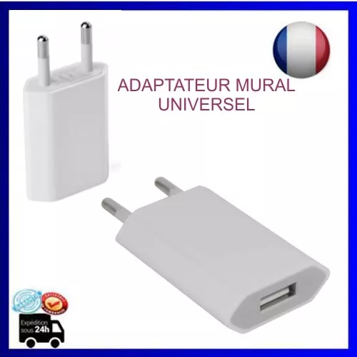 Prise Adaptateur Mural Chargeur Secteur Universel De voyage USB 1 Port/wholesale