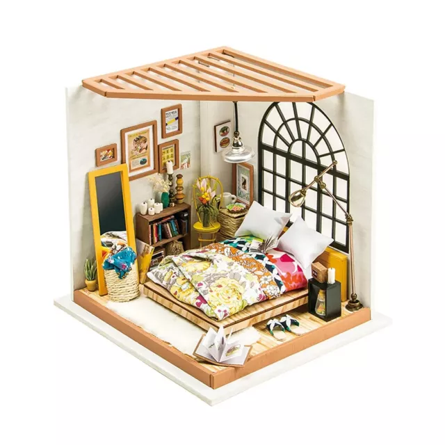 1/18 Scale Alice's Dreamy Bedroom DIY Dollhouse Kit - Rolife #DG107