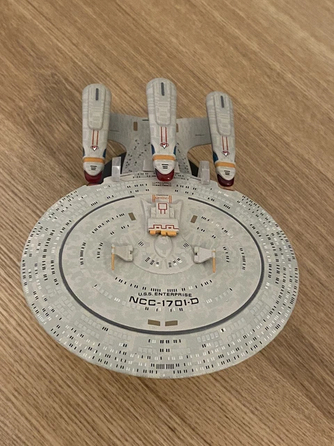 EAGLEMOSS STAR TREK Future USS Enterprise NCC-1701-D The Next ...