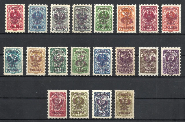 Poland 1918-1919 PRZEMYŚL  Issue local MNH**all set  sig.OVPT