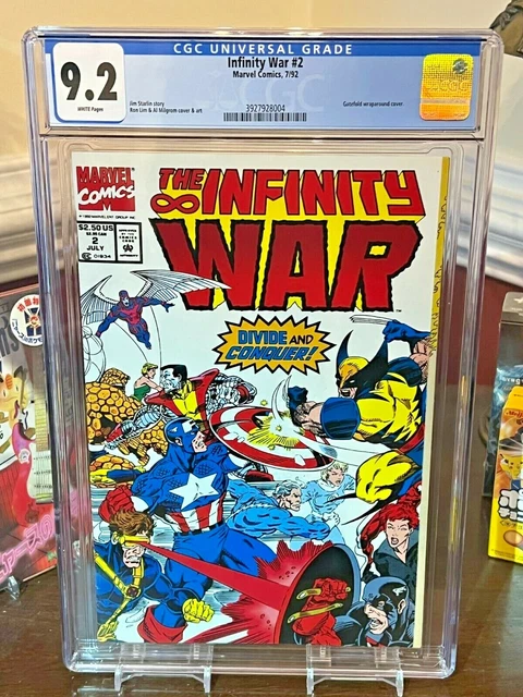 Marvel Comics Infinity War#2 (Gatefold Wraparound Cover), 1992 CGC 9.2