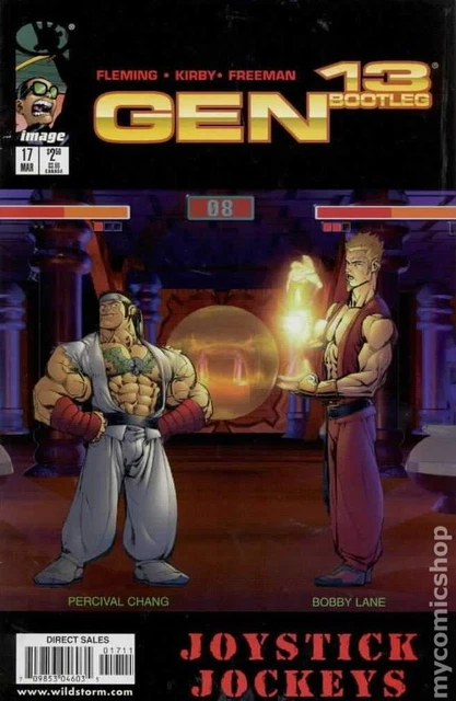 Gen 13 Bootleg Thirteen #17B VG 1998 Stock Image Low Grade
