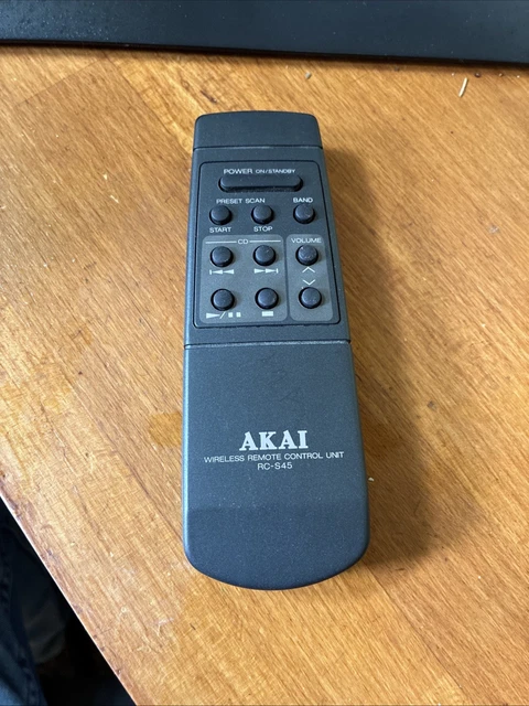 Chaîne Hi-fi Akai AC-MX96 - Bloc Métal + 2 Enceintes + Télécommande - Occasion
