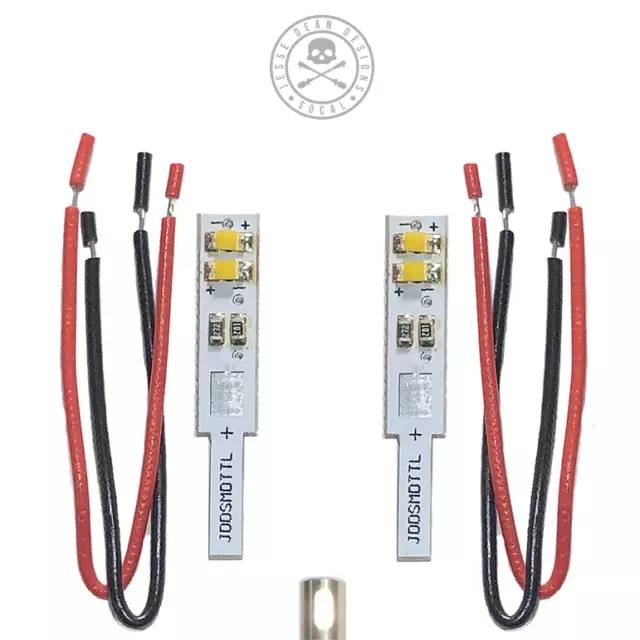 Technics SL-1200/1210 LED SMD Target Lights in White, pair Jesse Dean Designs