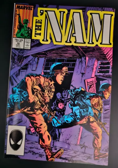 THE 'NAM Marvel Comics No. 10 "Guerilla Action" 1988 Doug Murray RAW