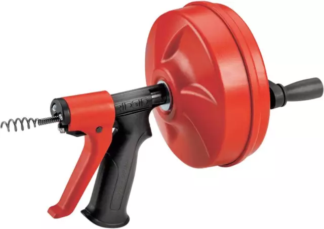 RIDGID 57043 Power Spin Drain Cleaner with 25' MAXCORE Cable