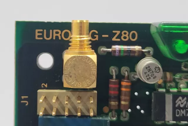 EUROLOG Z80 EML-VGC512 PCB Tarjeta G2280-3 3