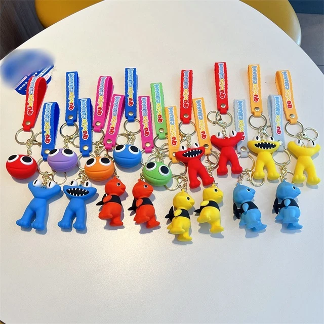 Rainbow Friends Capitolo 2 Ciondolo Ciano Portachiavi Giocattolo Figura Borsa Accessori Regalo-