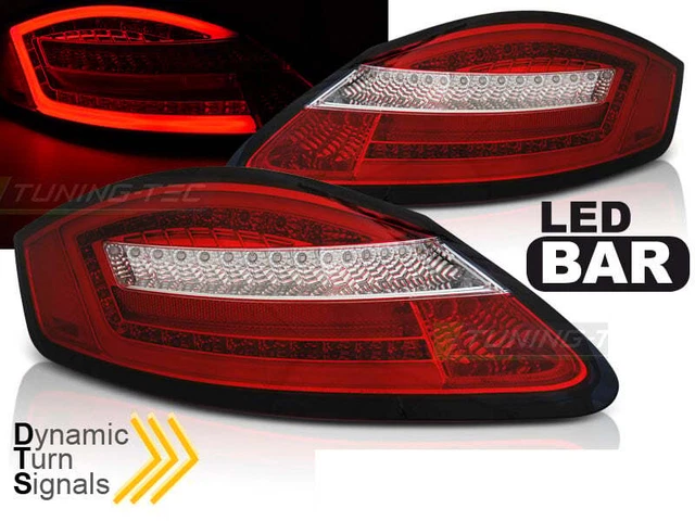 Zadnje luči per Porsche Boxster 987 Cayman 2005-2008 Rdeča LED dinamična smernic