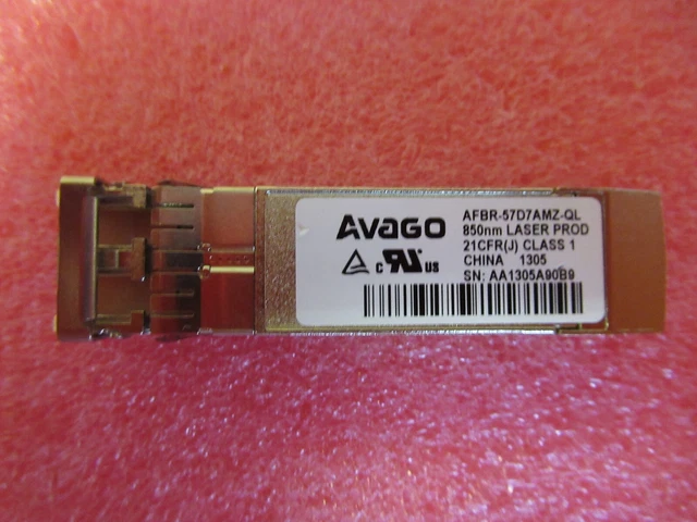 Module Émetteur-Récepteur Qlogic AFBR-57D9AMZ-QL – 8GB Fibre Channel SFP+ – Occasion