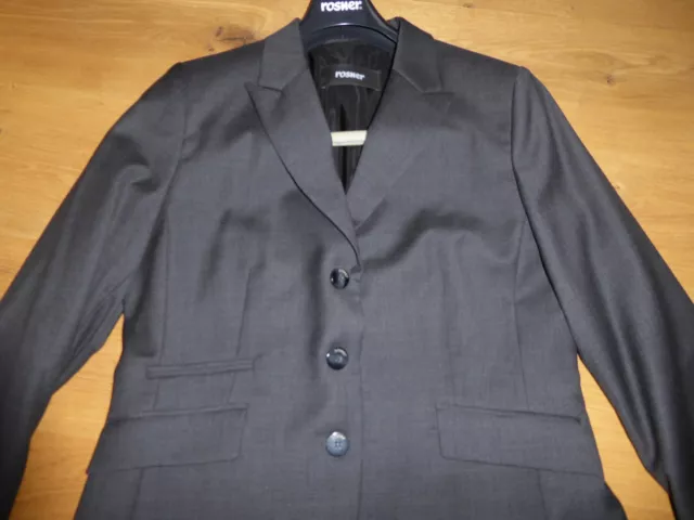 Damen Business Blazer "Rosner" Größe 42 dunkelgrau - neu 2