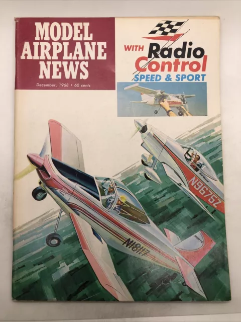 Vintage Model Airplane News Magazine December 1968