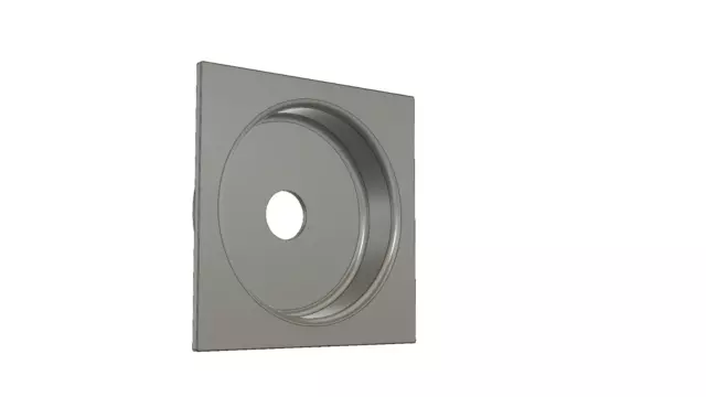 Custom Made Recessed, Extended, Hole Lens Board für Sinar 140x140 2
