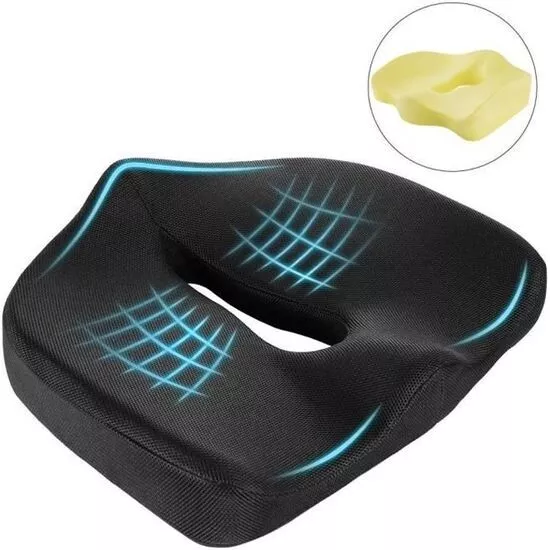 Coussin orthopédique Mousse mémoire de forme ergonomique Doux Réduit la douleur