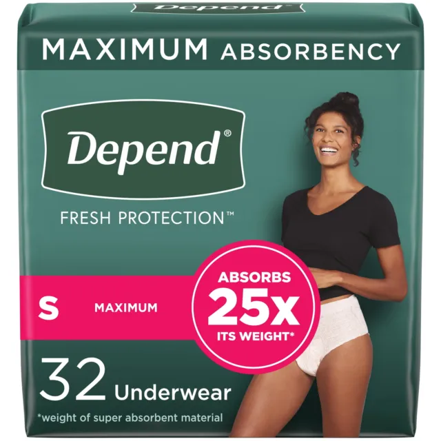 Always Discreet Incontinence Underwear for Women Maximum Absorb